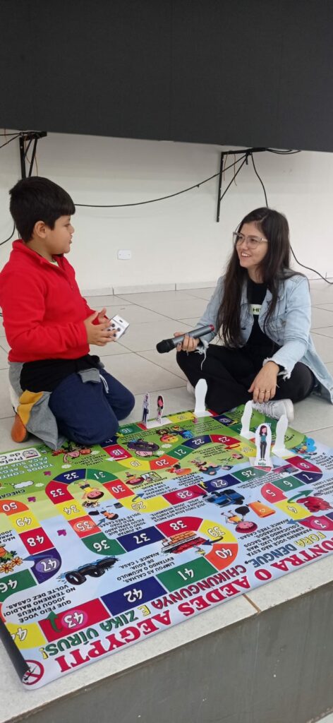 Programa Saúde na Escola leva conscientização sobre a dengue a alunos de Coronel Sapucaia