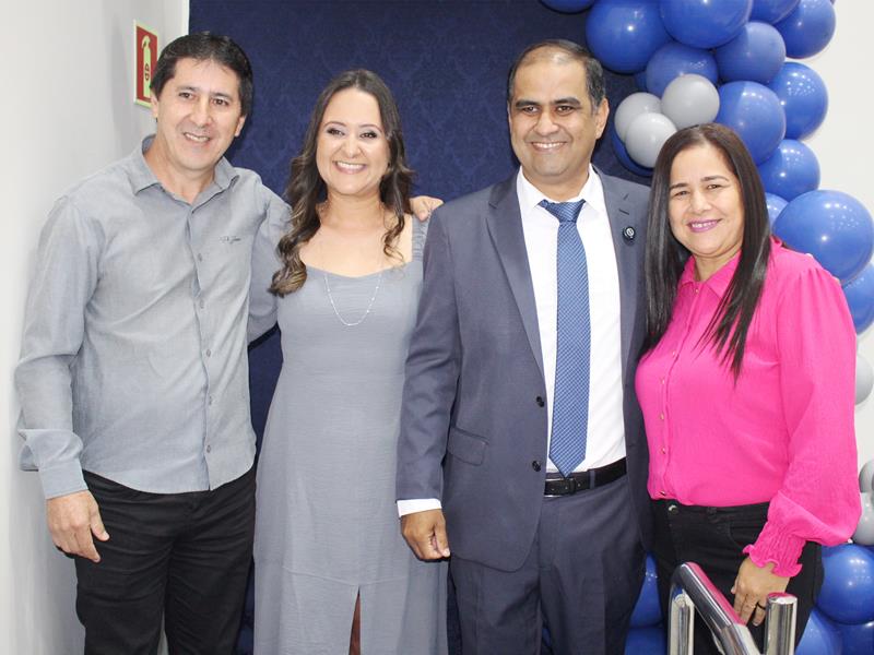 Ato na Câmara Municipal marca posse de Hélio Acosta e Alfredo Soares como prefeito e vice em Paranhos