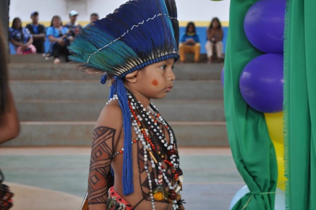 Tacuru celebra o Dia dos Povos Indígenas com desfile, gincana e almoço na Aldeia Sassoró