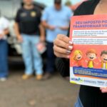 Campanha em Tacuru orienta população sobre destinação do Imposto de Renda ao Fundo da Criança e do Adolescente