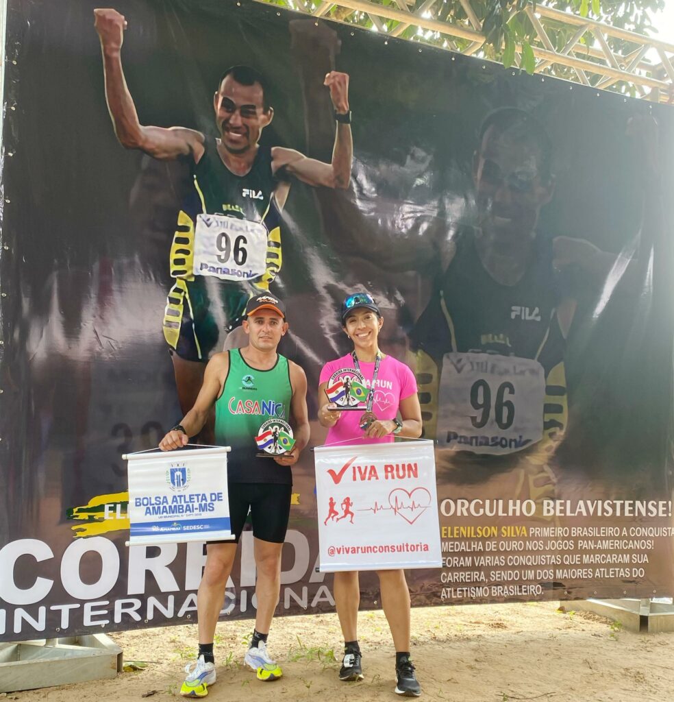 Atletas de Amambai conquistam 1º e 4º lugares em corrida pedestre em Bela Vista Atletas de Amambai conquistam 1º e 4º lugares em corrida pedestre em Bela Vista