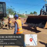 Prefeitura de Amambai intensifica ações de recuperação em estradas e vias urbanas após fortes chuvas