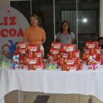 Assistência social de Iguatemi entrega caixas de chocolates para as famílias do PAIF, em comemoração da páscoa