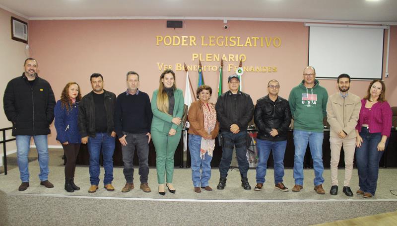Reunião envolvendo Poder Público e sociedade discute segurança pública em Coronel Sapucaia Reunião envolvendo Poder Público e sociedade discute segurança pública em Coronel Sapucaia
