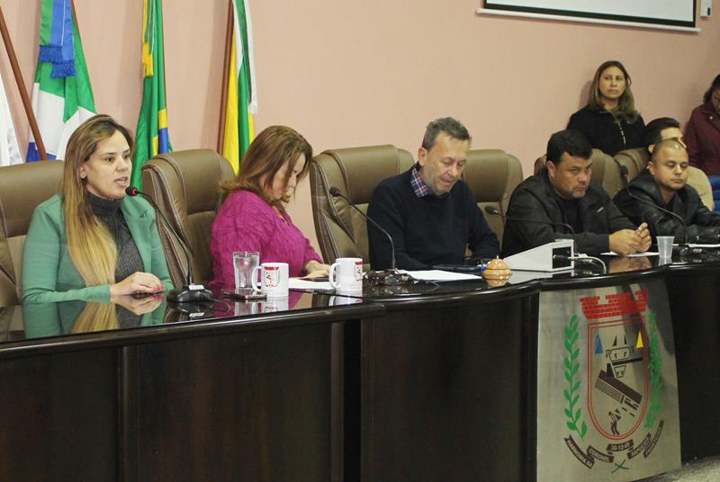 Reunião envolvendo Poder Público e sociedade discute segurança pública em Coronel Sapucaia Reunião envolvendo Poder Público e sociedade discute segurança pública em Coronel Sapucaia