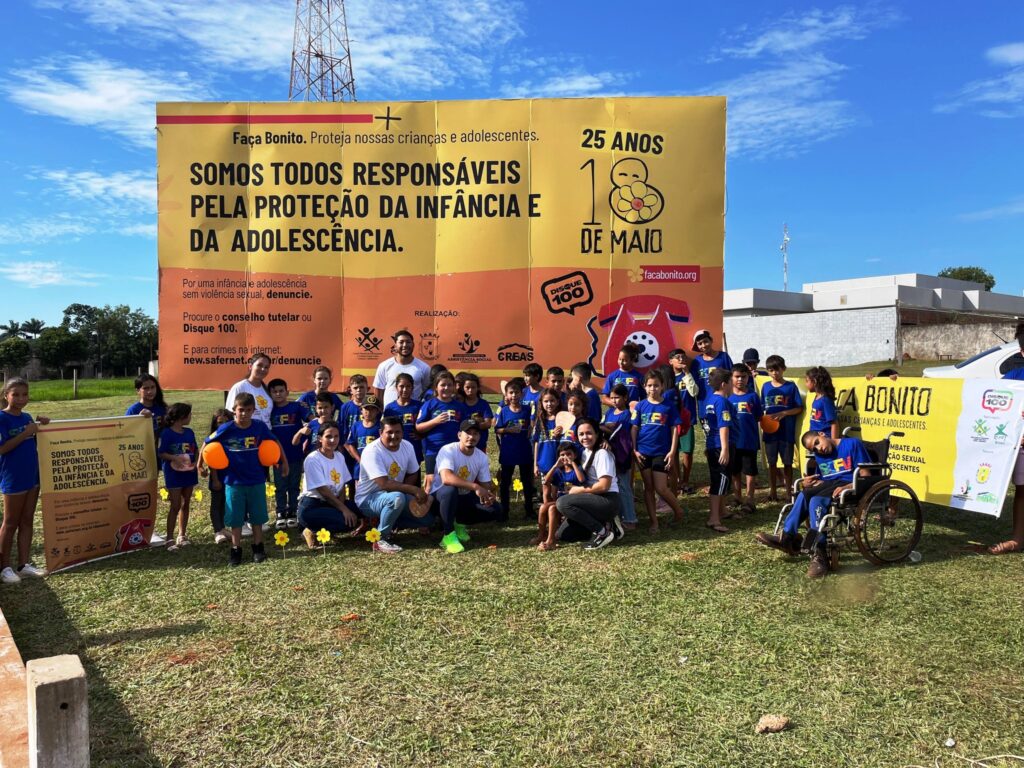 Paranhos promove caminhada em defesa dos direitos de crianças e adolescentes Paranhos promove caminhada em defesa dos direitos de crianças e adolescentes
