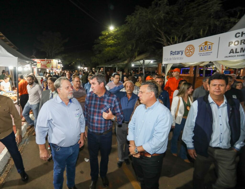 Com apoio do Governo, tradicional Festa da Linguiça movimenta turismo e valoriza cultura em Maracaju Com apoio do Governo, tradicional Festa da Linguiça movimenta turismo e valoriza cultura em Maracaju
