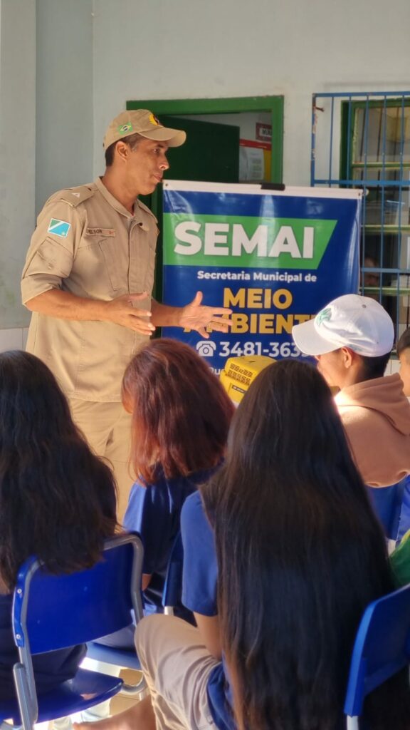 SEMAI leva ações de conscientização ambiental às aldeias de Amambai SEMAI leva ações de conscientização ambiental às aldeias de Amambai