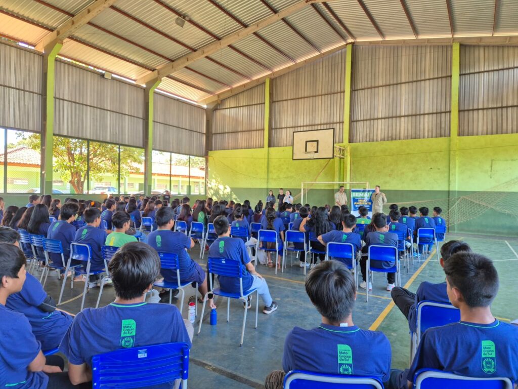 SEMAI leva ações de conscientização ambiental às aldeias de Amambai SEMAI leva ações de conscientização ambiental às aldeias de Amambai