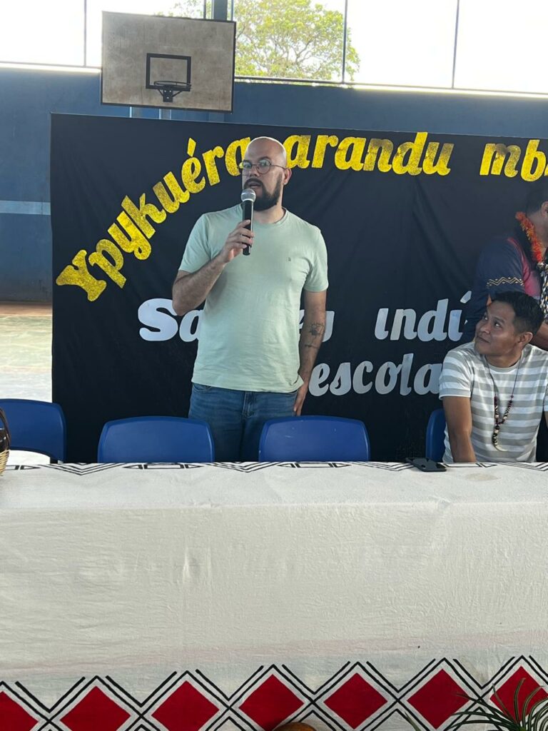 Saberes ancestrais e educação: Amambai sedia abertura oficial do Programa Saberes Indígenas na Escola Saberes ancestrais e educação: Amambai sedia abertura oficial do Programa Saberes Indígenas na Escola