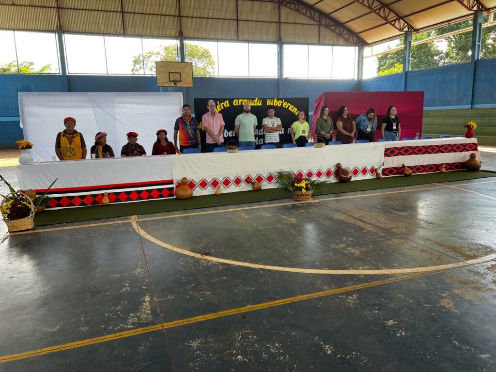 Saberes ancestrais e educação: Amambai sedia abertura oficial do Programa Saberes Indígenas na Escola Saberes ancestrais e educação: Amambai sedia abertura oficial do Programa Saberes Indígenas na Escola