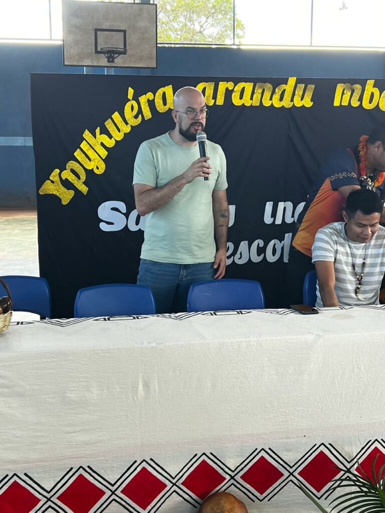 Saberes ancestrais e educação: Amambai sedia abertura oficial do Programa Saberes Indígenas na Escola Saberes ancestrais e educação: Amambai sedia abertura oficial do Programa Saberes Indígenas na Escola