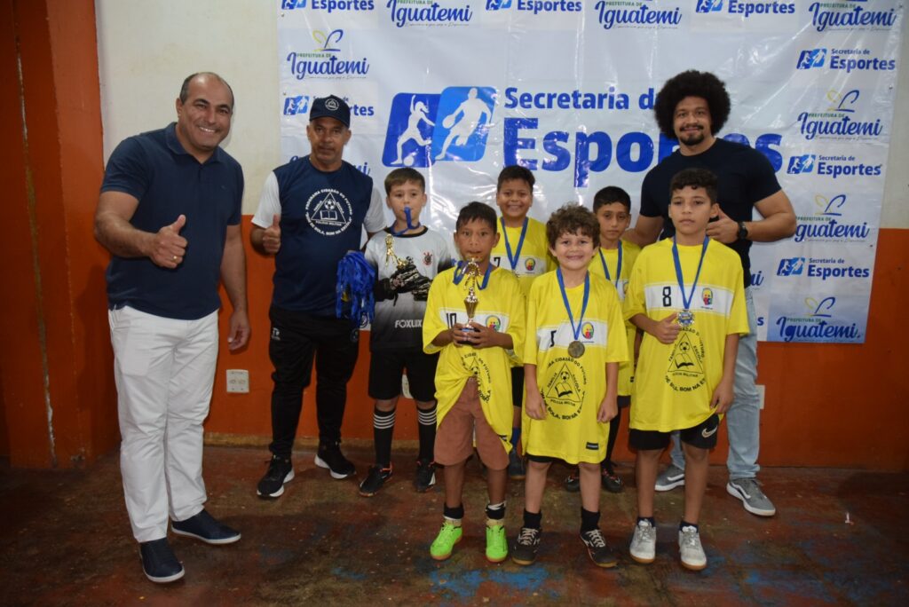 Campeonato de futsal de base movimentou mais de 300 atletas em Iguatemi Campeonato de futsal de base movimentou mais de 300 atletas em Iguatemi