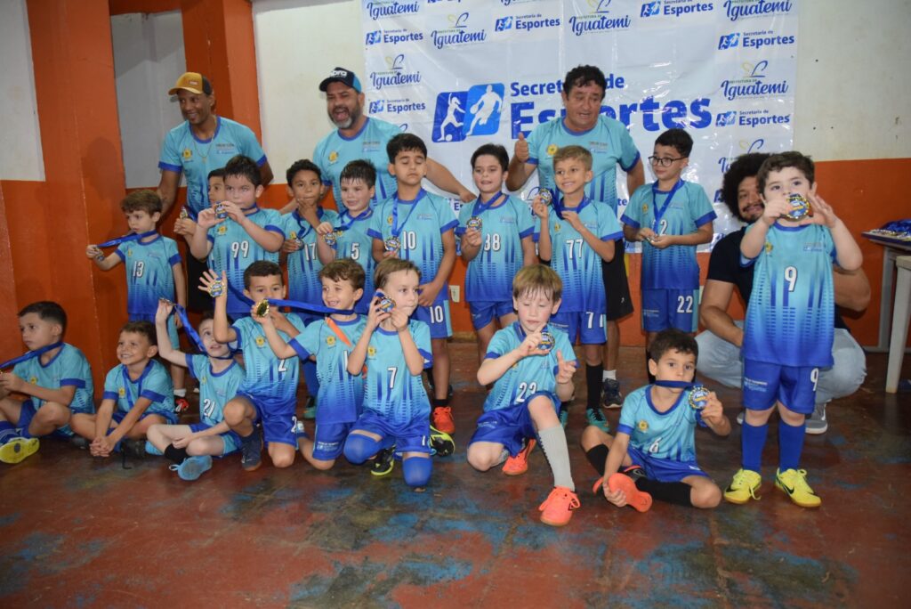 Campeonato de futsal de base movimentou mais de 300 atletas em Iguatemi Campeonato de futsal de base movimentou mais de 300 atletas em Iguatemi