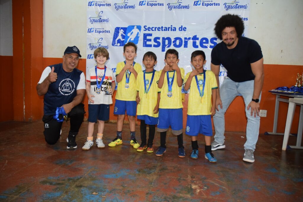 Campeonato de futsal de base movimentou mais de 300 atletas em Iguatemi Campeonato de futsal de base movimentou mais de 300 atletas em Iguatemi