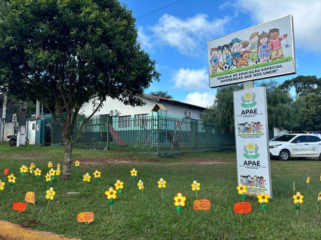 APAE de Paranhos promove campanha do Maio Laranja APAE de Paranhos promove campanha do Maio Laranja