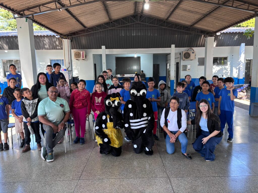 Escola Maurício Rodrigues de Paula recebeu palestra da Ação Saúde na Escola – Conscientização sobre a Dengue em Coronel Sapucaia