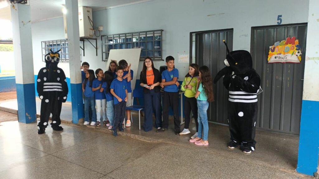 Escola Maurício Rodrigues de Paula recebeu palestra da Ação Saúde na Escola – Conscientização sobre a Dengue em Coronel Sapucaia