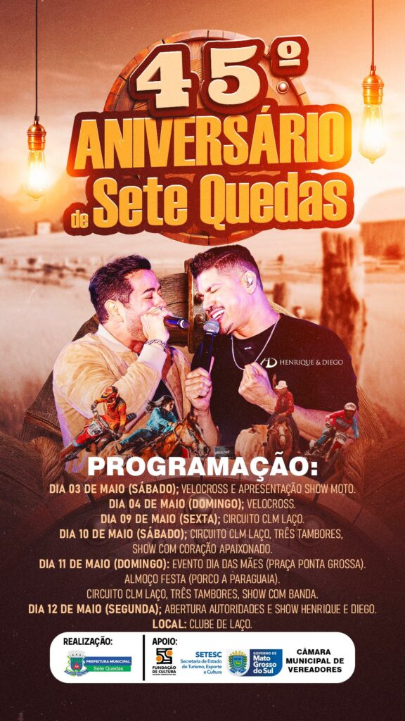 Sete Quedas recebe neste final de semana etapa da Copa Sulmems de Velocross Sete Quedas recebe neste final de semana etapa da Copa Sulmems de Velocross
