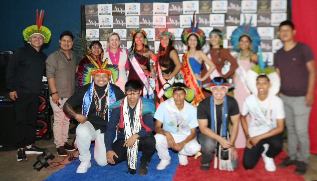 Comunidade da Limão Verde conhece Miss e Mister Indígena 2025