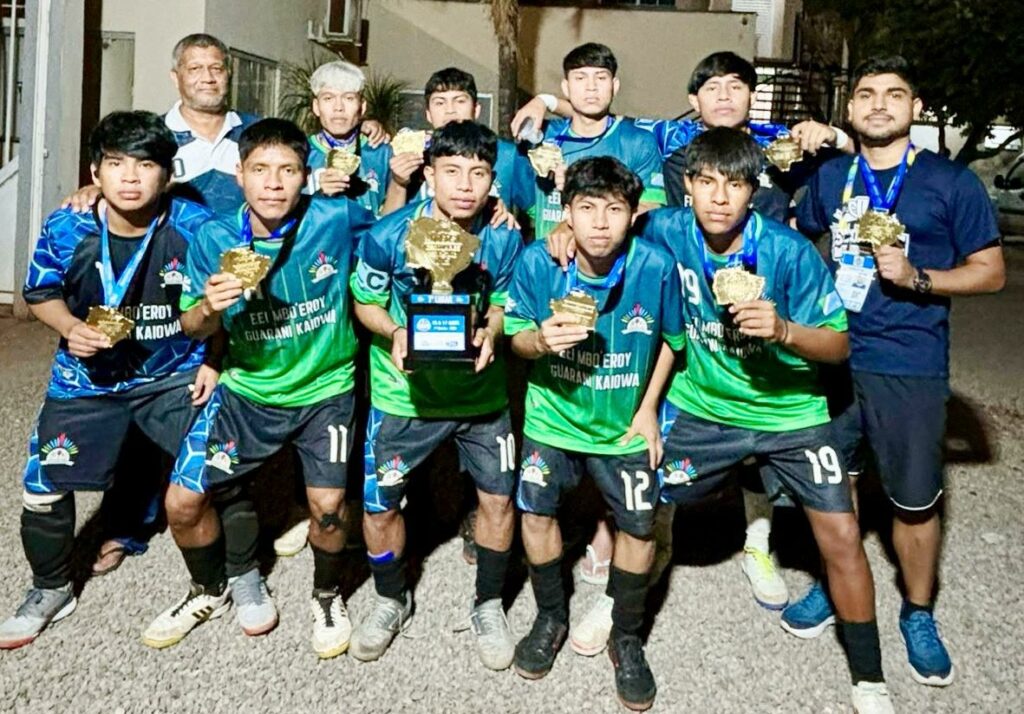 Futsal masculino de Amambai é campeão dos Jogos Escolares de MS 2025 em Três Lagoas