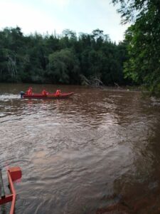 Corpo de Bombeiros encontra corpo de pescador desaparecido no rio Amambai