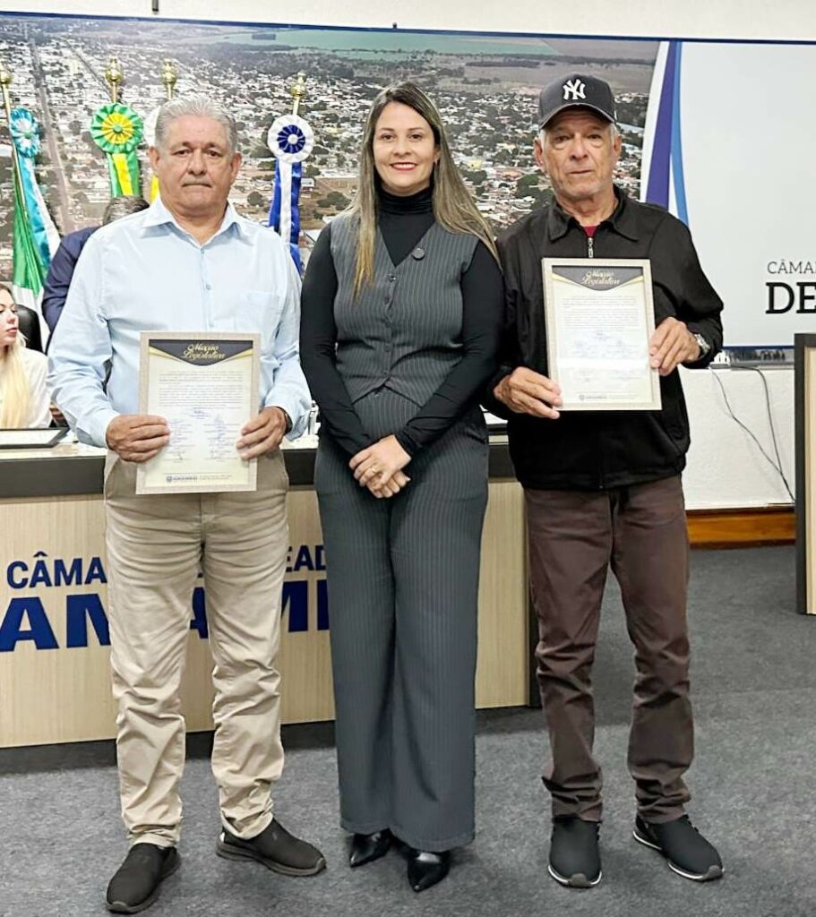 Por indicação de Lígia Borges, criadores do Intervilas de Suíço são homenageados pela Câmara em Amambai Por indicação de Lígia Borges, criadores do Intervilas de Suíço são homenageados pela Câmara em Amambai