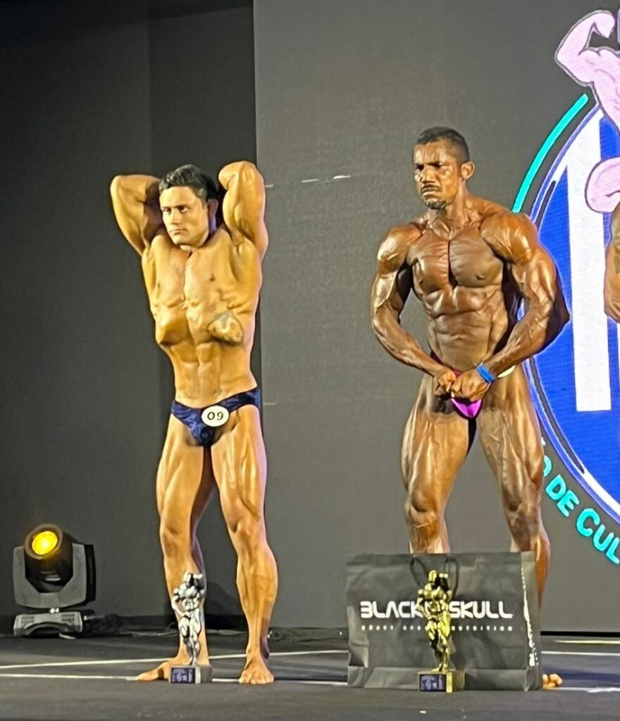 Amambaiense é 2º colocado em competição estadual de fisiculturismo em Dourados