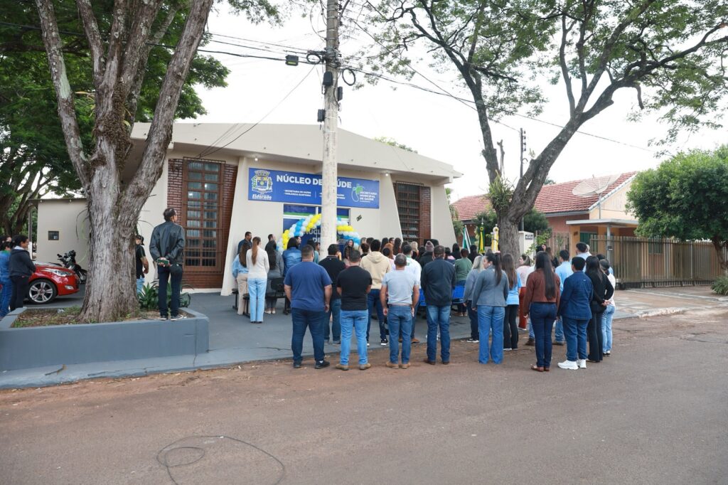 Foi inaugurado nesta terça-feira (03) o prédio do Núcleo de Saúde de Eldorado Foi inaugurado nesta terça-feira (03) o prédio do Núcleo de Saúde de Eldorado