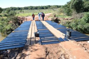 Iguatemi: Ponte sobre o Córrego Panduí está concluída. Ponte Nova, Caminho Livre!