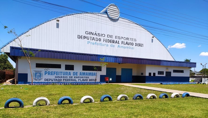 Lígia busca junto a Geraldo Resende recursos para reforma e adequação do Ginásio Flávio Derzi em Amambai Lígia busca junto a Geraldo Resende recursos para reforma e adequação do Ginásio Flávio Derzi em Amambai