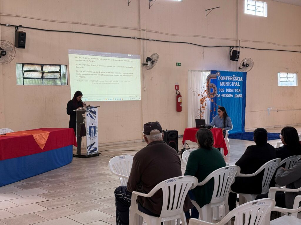 6ª Conferência dos Direitos da Pessoa Idosa reúne sociedade para discutir políticas públicas em Amambai 6ª Conferência dos Direitos da Pessoa Idosa reúne sociedade para discutir políticas públicas em Amambai
