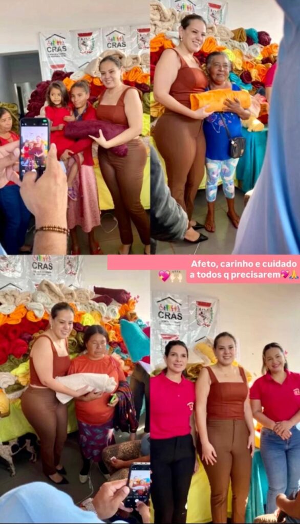 Prefeitura de Coronel Sapucaia realiza doação de 1.250 cobertores a famílias em vulnerabilidade Prefeitura de Coronel Sapucaia realiza doação de 1.250 cobertores a famílias em vulnerabilidade