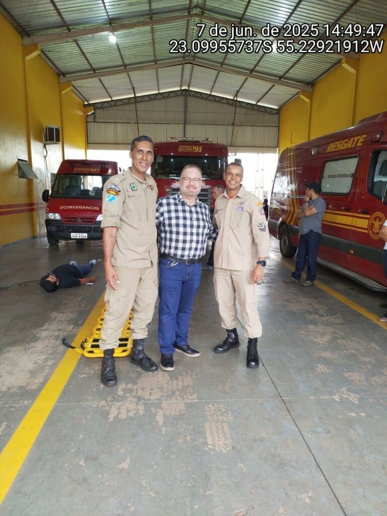 Amambai: Profissionais da Saúde participam de Treinamento de Primeiros Socorros em parceria com o Corpo de Bombeiros Amambai: Profissionais da Saúde participam de Treinamento de Primeiros Socorros em parceria com o Corpo de Bombeiros