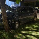 Bombeiros atendem vítima de acidente próximo ao Banco do Brasil em Amambai