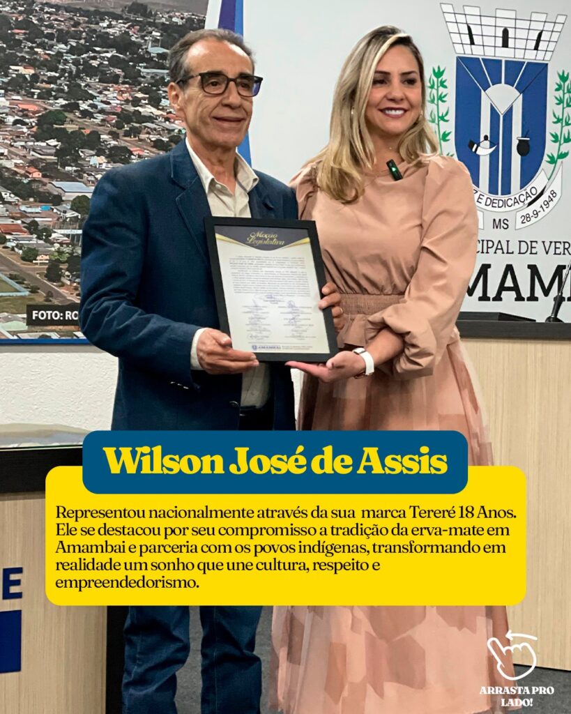 Moções são reconhecimento por quem faz a diferença em Amambai, diz vereadora Suzana Ulisses