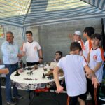 Presidente da Câmara de Amambai, Darci, prestigia Feira de Ciências do CELQ
