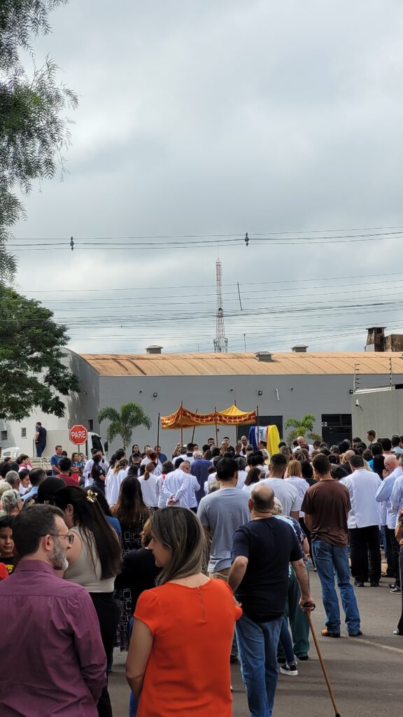 Polícia Militar da 3ª CIPM e DETRAT Realizam Ação Conjunta Durante Celebração de Corpus Christi em Amambai Polícia Militar da 3ª CIPM e DETRAT Realizam Ação Conjunta Durante Celebração de Corpus Christi em Amambai