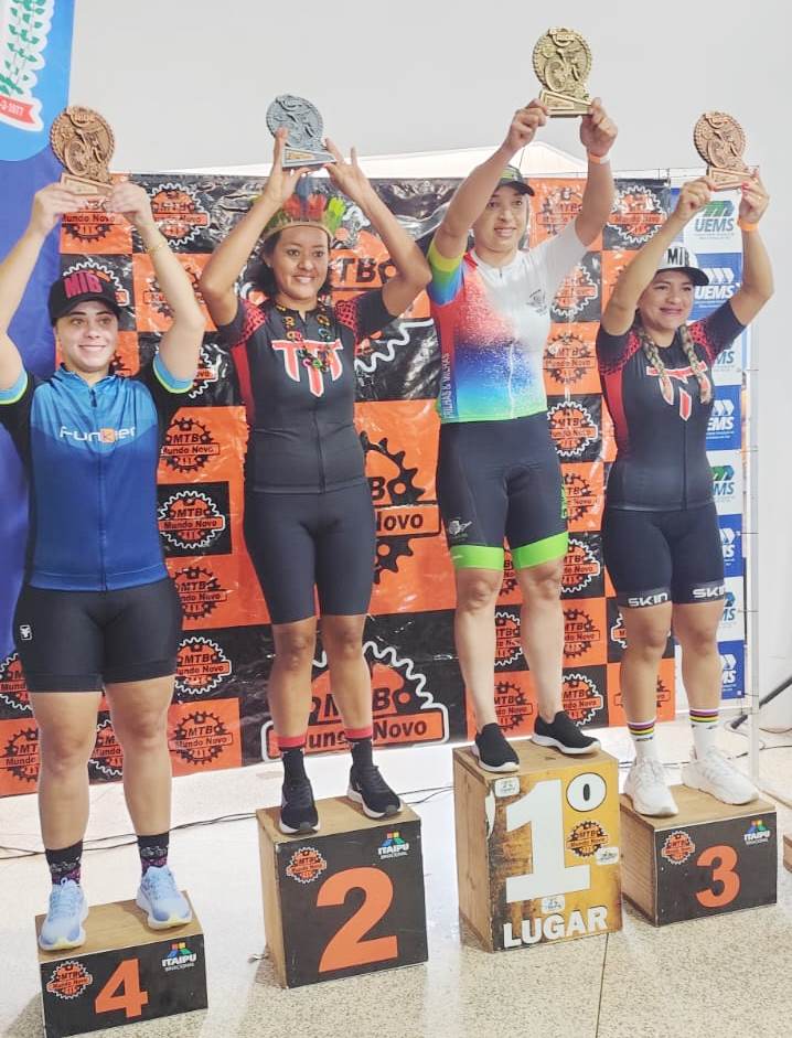 Ciclistas da Trilhas & Milhas destacaram Amambai na Conesul de MTB em Mundo Novo
