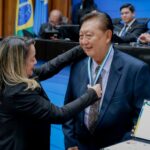 Lia Nogueira homenageia representantes da comunidade nipo-brasileira