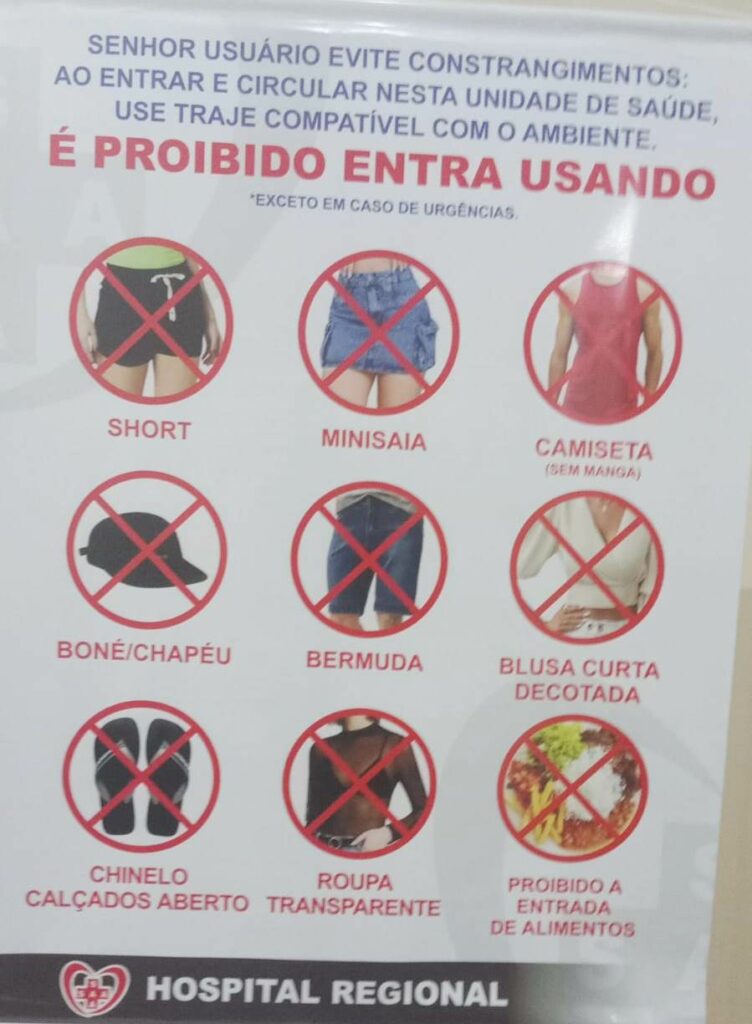 Hospital Regional adota regra sobre trajes para acessar a unidade de saúde em Amambai