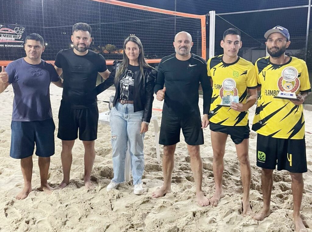 1º Torneio Arena Santa Rosa de Futevôlei foi grande sucesso em Amambai