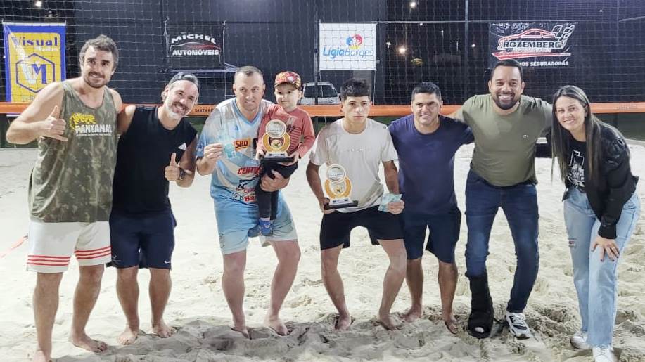 1º Torneio Arena Santa Rosa de Futevôlei foi grande sucesso em Amambai