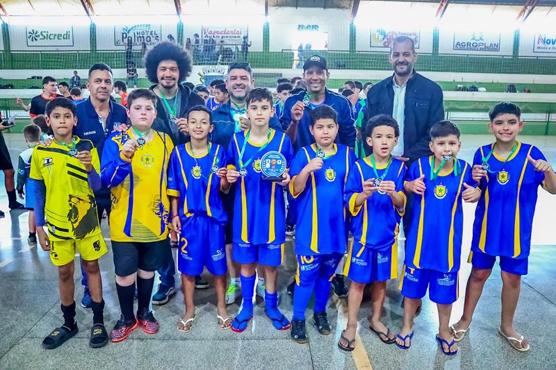 1ª Copa Regional de Futsal de Base foi sucesso total em Sete Quedas 1ª Copa Regional de Futsal de Base foi sucesso total em Sete Quedas