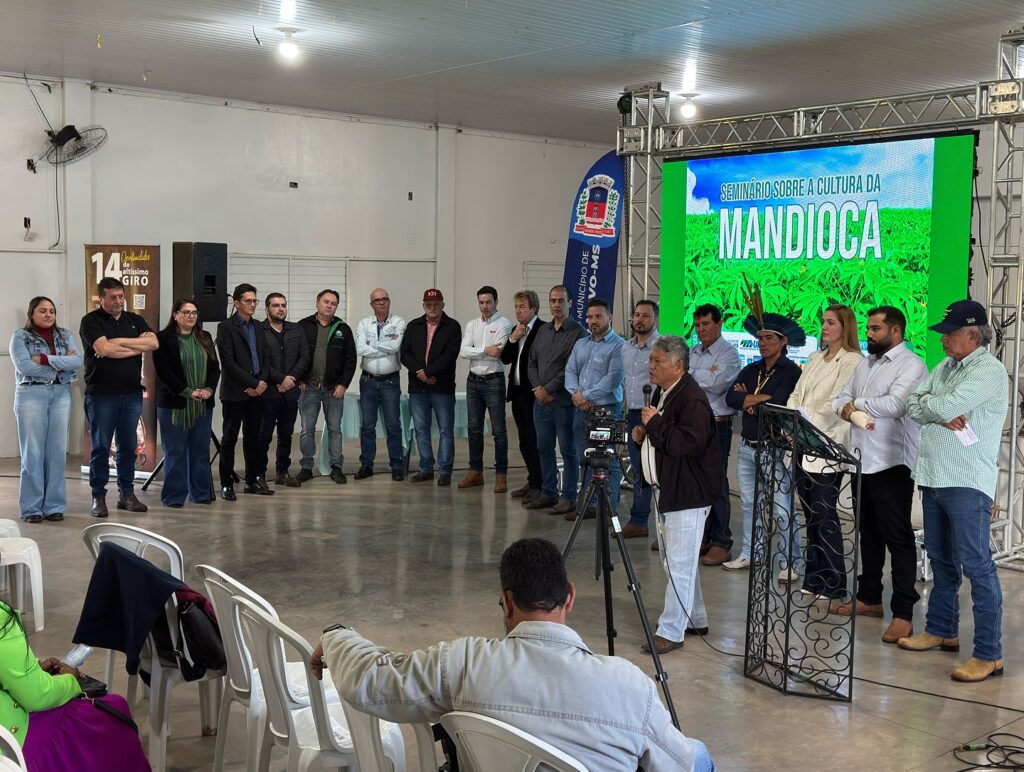 Japorã marca presença em seminário sobre a cultura da mandioca em Mundo Novo Japorã marca presença em seminário sobre a cultura da mandioca em Mundo Novo