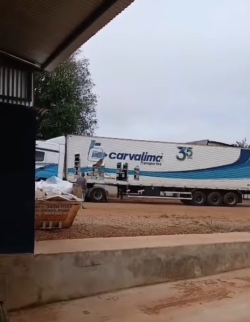 Vídeos flagram índios saqueando carga de caminhão em MT; assista