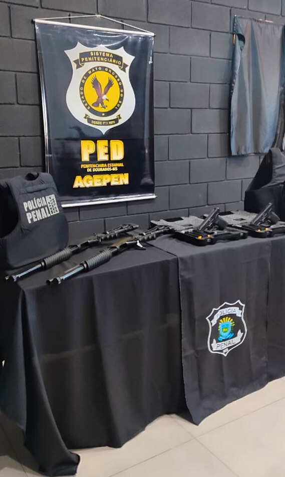 MS reforça segurança na Penitenciária de Dourados com a entrega de equipamentos de ponta, e inaugura espaço para advocacia MS reforça segurança na Penitenciária de Dourados com a entrega de equipamentos de ponta, e inaugura espaço para advocacia
