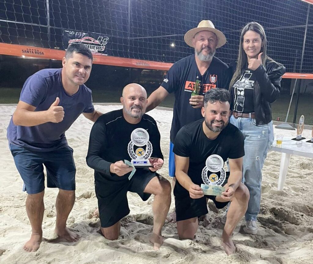 1º Torneio Arena Santa Rosa de Futevôlei foi grande sucesso em Amambai