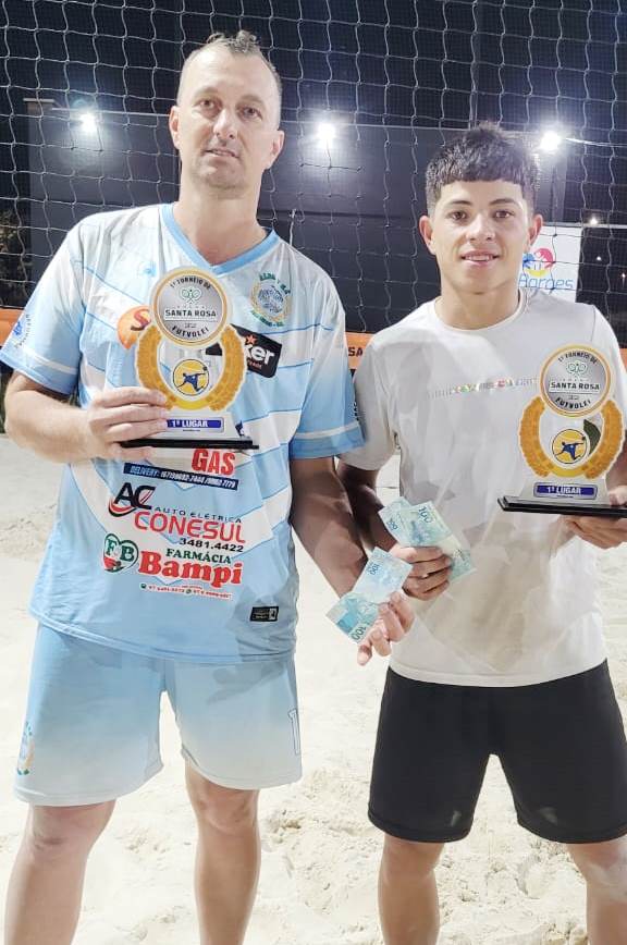 1º Torneio Arena Santa Rosa de Futevôlei foi grande sucesso em Amambai