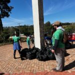 Escoteiros realizam ação ambiental no Parque Panduí em Amambai